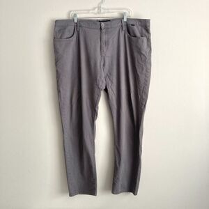 Travis Mathew Golf Pants Mens Size 40 Gray Open To Close Performance Chino